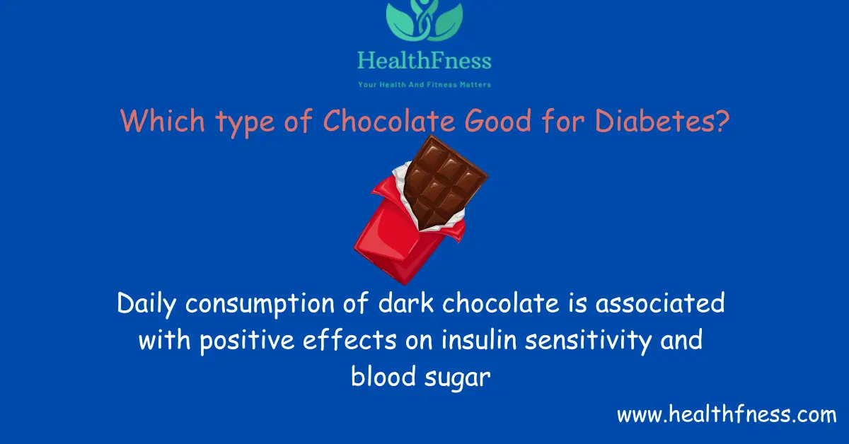 Decoding the Sweet Myth: Is Chocolate Milk Good for Diabetes? An image depicting that dark chocolate is good i diabetes