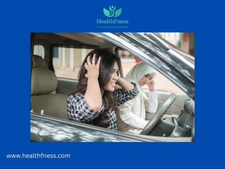 Dizzy after driving long distance